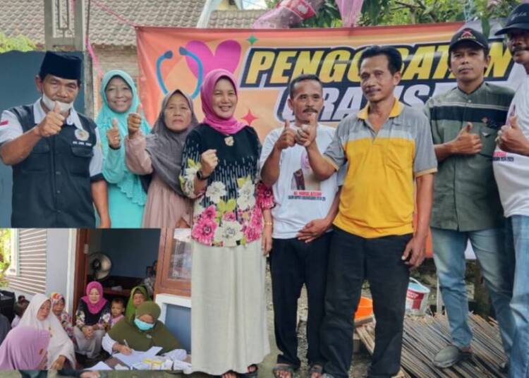 Pengobatan Gratis Nurul Azizah Bareng Doloer 7 Diserbu Ratusan Warga