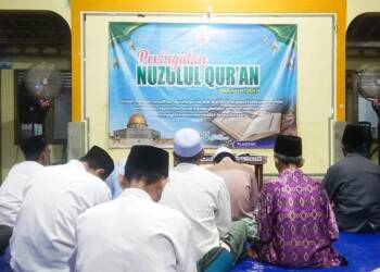 Babinsa di Bojonegoro Hadiri Peringatan Nuzulul Quran