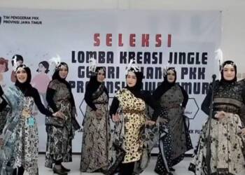 TP-PKK Tuban Raih Juara 3 Lomba Kreasi Jingle Gelari Pelangi