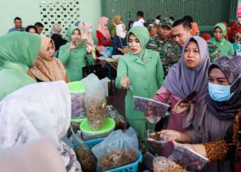 Jelang Idul Fitri, Kodim Bojonegoro Gelar Bazar TNI