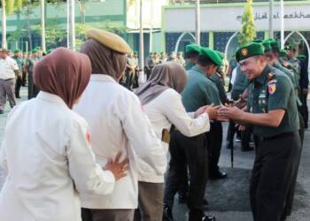 Keluarga Besar Kodim Bojonegoro Gelar Halal Bihalal