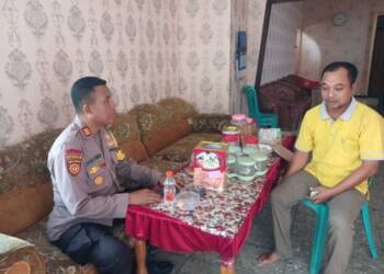 Kuatkan Sinergi, Kapolsek Sumberrejo Sambangi Kades Mejuwet