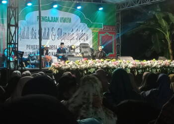 Pemdes Sumuragung Gelar Halal Bihalal dan Ngaji Bareng Ning Al Bojonegoro