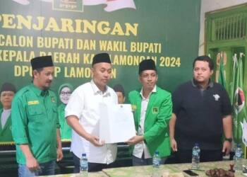 Mendaftar ke DPC PPP, Debby Kurniawan Gaungkan Diri Maju Bupati Lamongan
