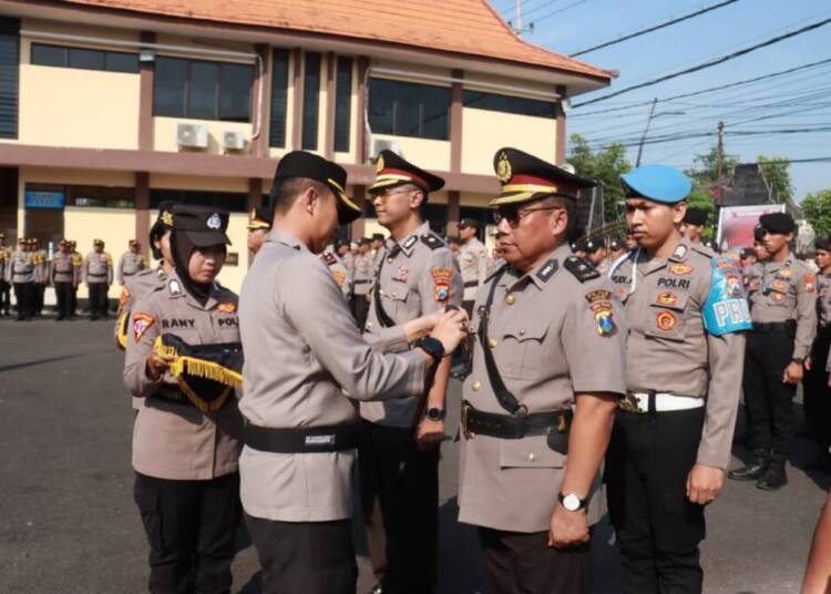 Kapolres Bojonegoro Pimpin Sertijab Tiga PJU dan Dua Kapolsek