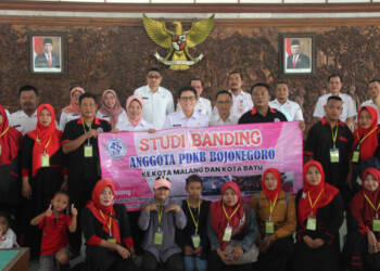 Pemkab Bojonegoro Berangkatkan PDKB Studi Banding di Malang