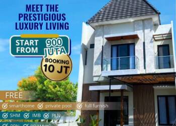 Amarylis Luxhouse, Smart Home Dengan Konsep Vila Pertama di Kabupaten Lamongan.