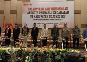 Panwaslu Kecamatan se-Bojonegoro Dilantik