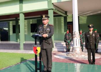 Letkol Czi Arief Jadi Irup Peringatan Hari Lahir Pancasila 2024 di Lapangan Kodim 0813