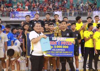 Putra BOMA Juara Kejurprov 2024 Bola Voli U-17
