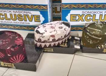Perdana! Songkok Asli Batik Tulis Bandeng Lele Khas Lamongan