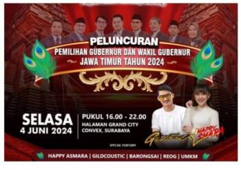 KPU Jatim Undang Artis dan Sewa Hall Grand City dalam Peluncuran Pilkada 2024, MAKI Jatim: Itu Uang Negara