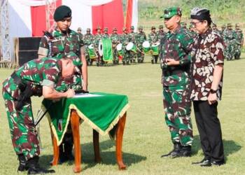 TMMD 120 Kodim Bojonegoro Ditutup, Naskah Serah Terima Hasil Program Ditandatangani