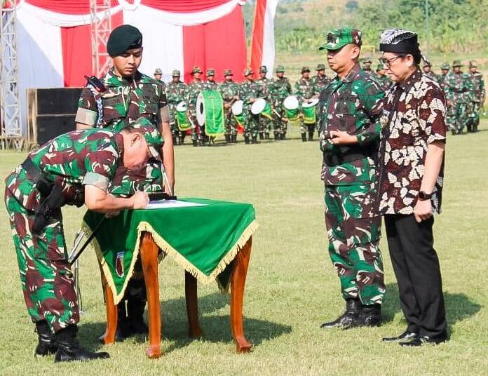 TMMD 120 Kodim Bojonegoro Ditutup, Naskah Serah Terima Hasil Program Ditandatangani