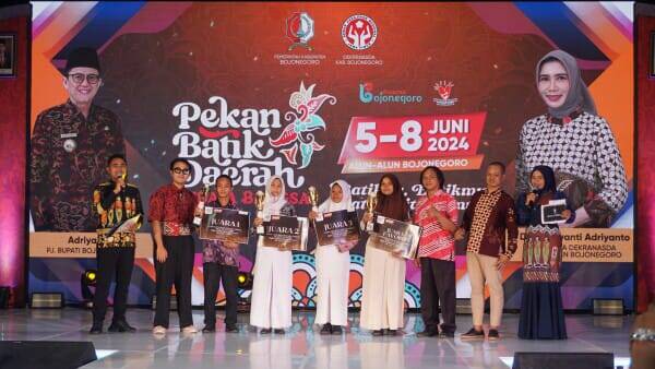 Lomba Desain Ilustrasi Fashion Pekan Batik Daerah Bojonegoro, Ini Pemenangnya!