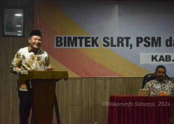 Plt Bupati Sidoarjo: Bimtek PSM, SLRT dan Puskesos Percepat Penanggulangan Kemiskinan
