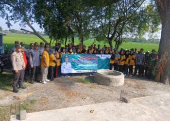 BBGRM, Pemdes Mejuwet Bojonegoro Bersih-bersih Area Sumurgede