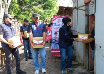 Sambut Hari Bhayangkara ke-78, Polres Bojonegoro Salurkan Bansos
