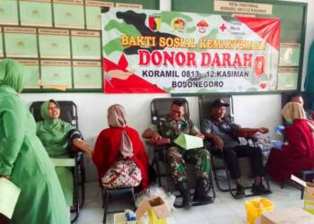 Koramil Kasiman Kodim Bojonegoro Donor Darah