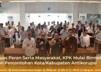 Perluas Peran Serta Masyarakat, KPK Gelar Bimtek Calon Percontohan Anti Korupsi
