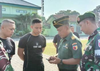 Berantas Judi Online, Kodim 0812 Lamongan Periksa Ponsel Prajurit dan PNS