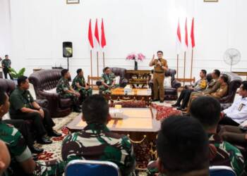 Dandim 0813 Bersama Forkopimda Bojonegoro Sambut KKL Studi Wilhan Pasis Dikreg LXIV Seskoad