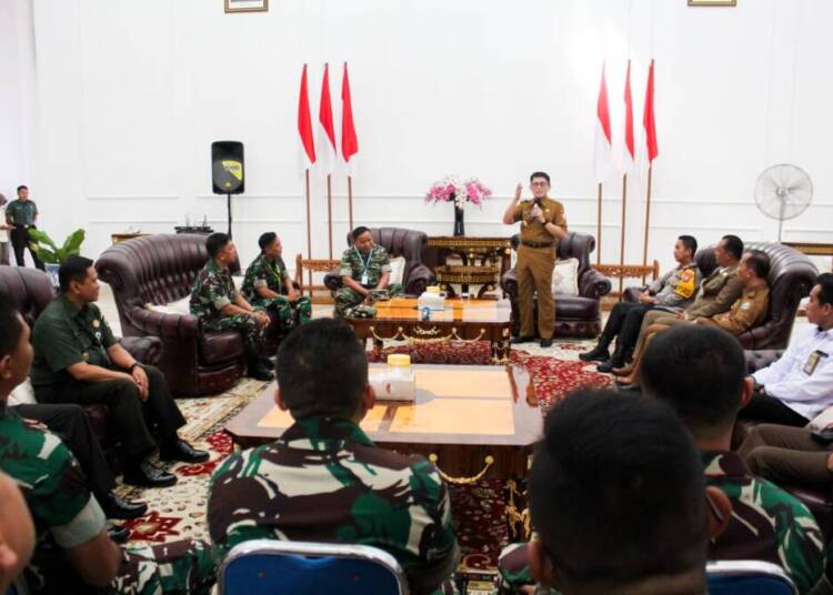 Dandim 0813 Bersama Forkopimda Bojonegoro Sambut KKL Studi Wilhan Pasis Dikreg LXIV Seskoad