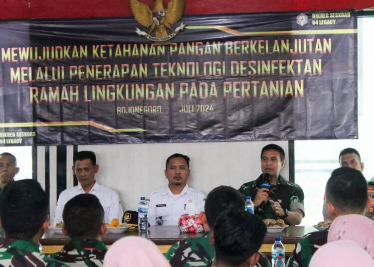 Peserta Pasis Dikreg LXIV Seskoad Tatap Muka dengan Petani di Bojonegoro