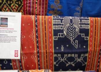 Tenun Ikat Sikka NTT dan Sekomandi Sulbar Diminati Pengunjung Pameran IG di Jenewa