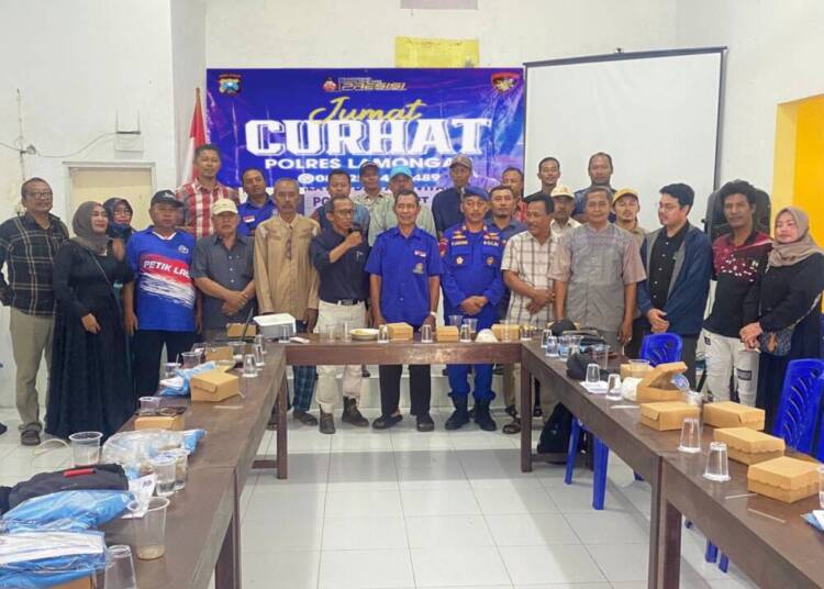 Polres Lamongan Gelar Jumat Curhat Presisi Bersama Nelayan