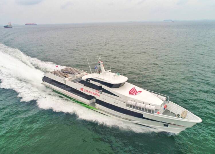 PT. Eka Jaya Bali Fast Boat Launching Kapal Terbaru Standar Internasional