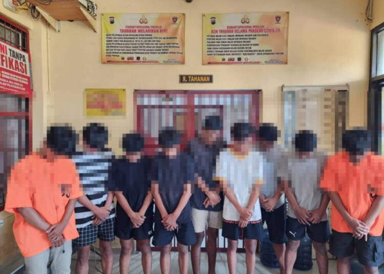 Polisi Tangkap 9 Pelaku Penganiayaan Remaja Hingga  Meninggal di Kanor Bojonegoro