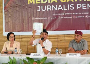 KPU Bali Gelar Media Gathering Bersama Jurnalis untuk Penguatan Informasi