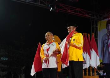 Kemah Kebangsaan Bakesbangpol, Sekda Tuban Ajak Pemilih Pemula Pahami Mekanisme Pilkada