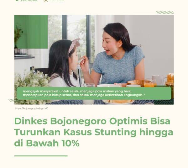 Dinkes Bojonegoro Optimis Turunkan Stunting Dibawah 10 Persen