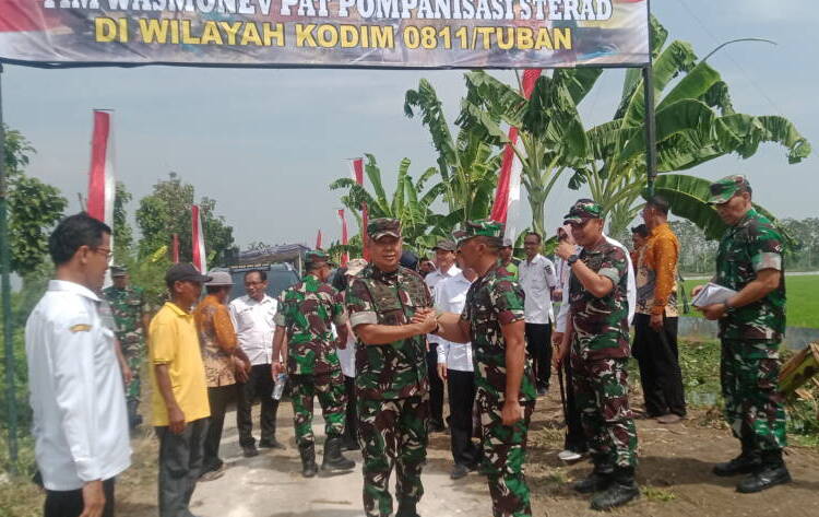 Tim Wasmonev PAT Pompanisasi Sterad Kunjungi Lokasi di Sumberjo Tuban