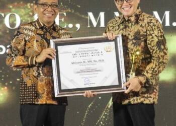 Pj Bupati Adriyanto Dinobatkan Sebagai Pemimpin Inspiratif