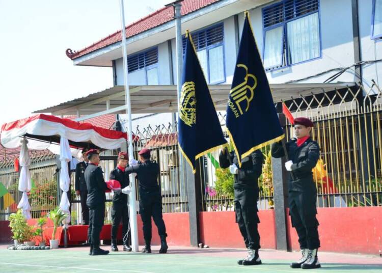 Khidmat! Lapas Lamongan Gelar Upacara Peringatan Hari Pengayoman ke-79