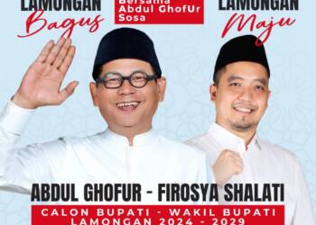 Ghofur – Sosa Resmi Diusung PKB di Pilkada Lamongan 2024
