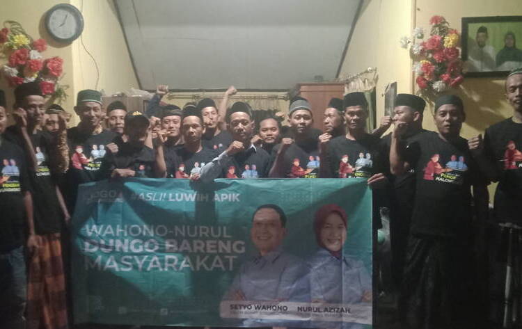 Warga Ngemplak Dungo Bareng, Siap Memenangkan Wahono-Nurul di Pilkada Bojonegoro 2024
