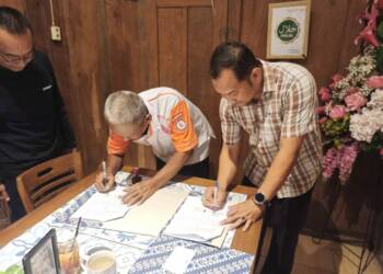 Satpol PP Bojonegoro dan Orari Teken Kerjasama, Bersinergi Tingkatkan Kinerja