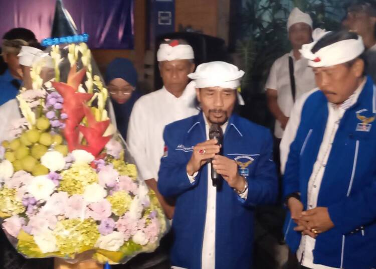 Ketua DPC Demokrat Kota Denpasar Peringati HUT ke-23 dengan Sederhana