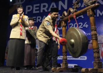 Perkemahan Peran Saka Pramuka Jatim 2024 di Bojonegoro Ditutup