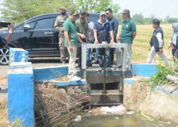 Plt Bupati Sidoarjo Subandi Sidak Sungai Segodobacang, Ini Hasilnya