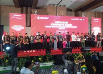 KPU Sidoarjo Deklarasi Kampanye Damai Pilkada Serentak 2024