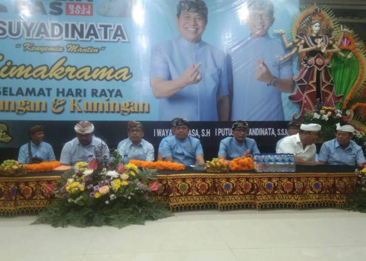 Kampanye Perdana, Paslon Suya-Dinata Gelar Simakrama di Kuta Selatan