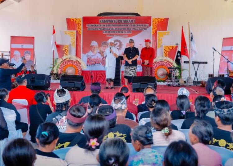 Kampanye di Karangasem, Koster-Giri Siap Bangun Infrastruktur, Pendidikan dan Kesehatan