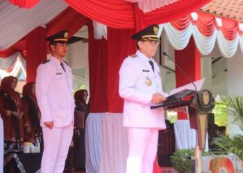Pj Bupati Adriyanto Pimpin Upacara HJB Ke-347