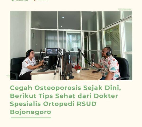 Ini Tips Sehat Dokter Spesialis Ortopedi RSUD Bojonegoro