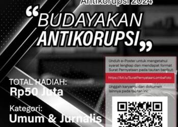 KPK Gelar Lomba Fotografi Antikorupsi bagi Jurnalis dan Umum